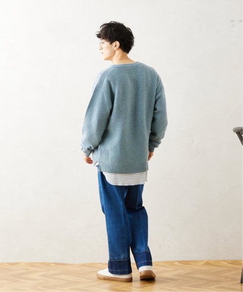 JOURNAL STANDARD relume Men's(ジャーナルスタンダード　レリューム　メンズ)/HAMILTON WOOL ガーター ヘンリーネックニット/img40