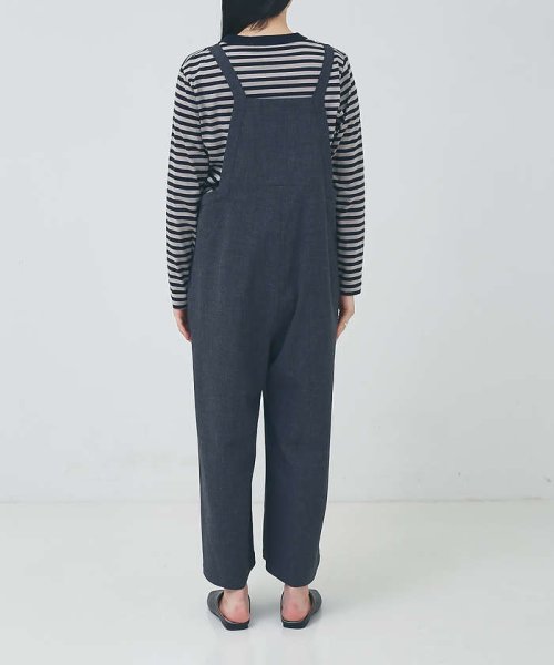 【手洗い可能】【機能素材】2WAYストレッチサロペット 