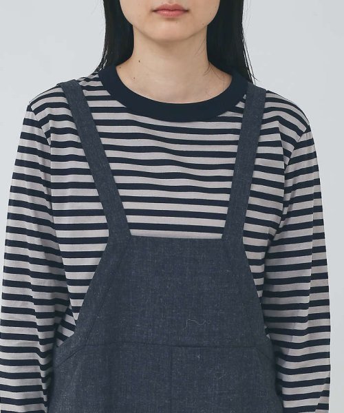 【手洗い可能】【機能素材】2WAYストレッチサロペット 