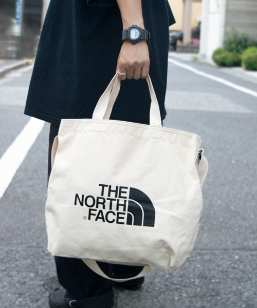 THE NORTH FACE ノースフェイス 韓国限定 ホワイトレーベル BIG LOGO ショルダー バッグ 2WAY A4可