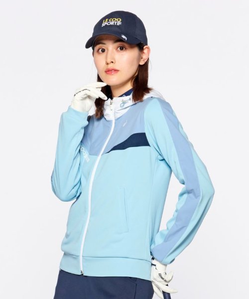 le coq sportif GOLF (ルコックスポルティフ（ゴルフ）)/【池田エライザ着用】【ストレッチフォーサー】スフレダンボールパーカー/img06