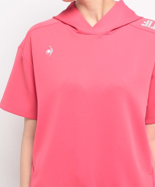 le coq sportif GOLF (ルコックスポルティフ（ゴルフ）)/スフレダンボール半袖フーディー/img24