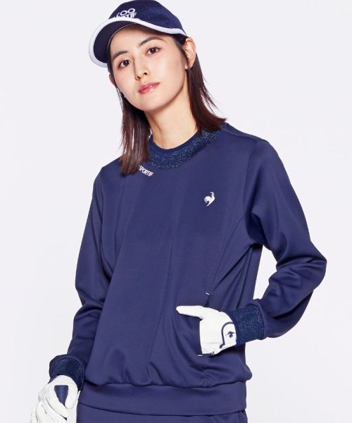 le coq sportif GOLF (ルコックスポルティフ（ゴルフ）)/【池田エライザ着用】スフレダンボールプルオーバー/img05