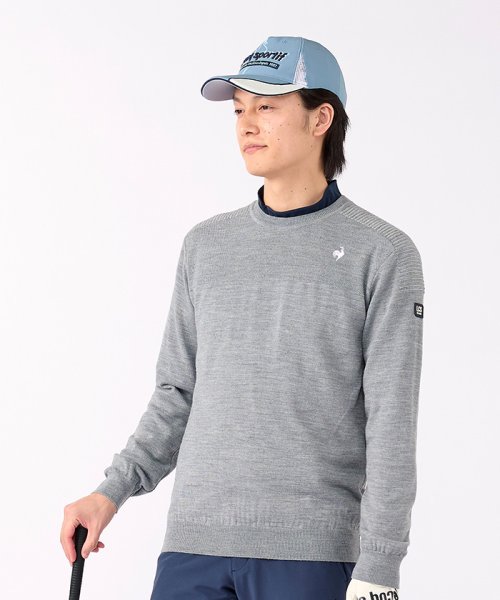 le coq sportif GOLF (ルコックスポルティフ（ゴルフ）)/長袖ウールセーター/img01