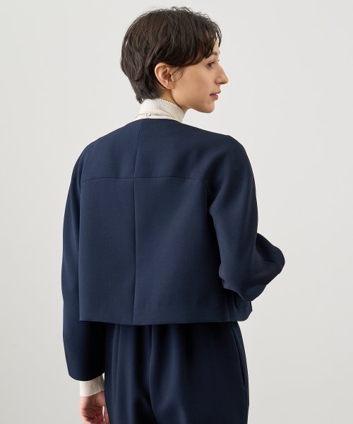 ライトダブルクロスノーカラー ジャケット ライトダブルクロスノーカラー ジャケット U1669648520(12870円)