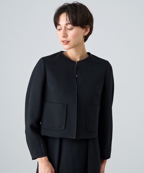 ライトダブルクロスノーカラー ジャケット ライトダブルクロスノーカラー ジャケット U1669648520(12870円)