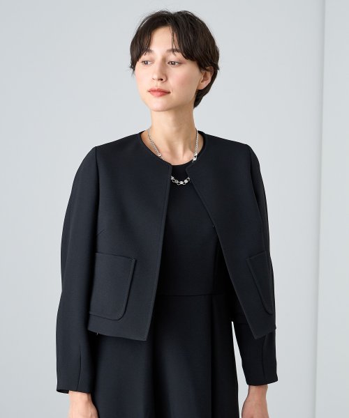 ライトダブルクロスノーカラー ジャケット ライトダブルクロスノーカラー ジャケット U1669648520(12870円)