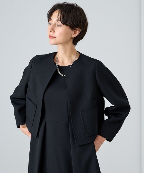 ライトダブルクロスノーカラー ジャケット ライトダブルクロスノーカラー ジャケット U1669648520(12870円)