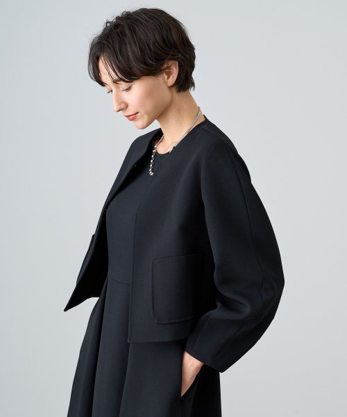 ライトダブルクロスノーカラー ジャケット ライトダブルクロスノーカラー ジャケット U1669648520(12870円)