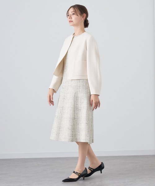 ライトダブルクロスノーカラー ジャケット ライトダブルクロスノーカラー ジャケット U1669648520(12870円)