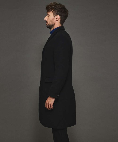 【23A/W】ピークドラペル チェスターコート モデル：H182 B89 W73 H90