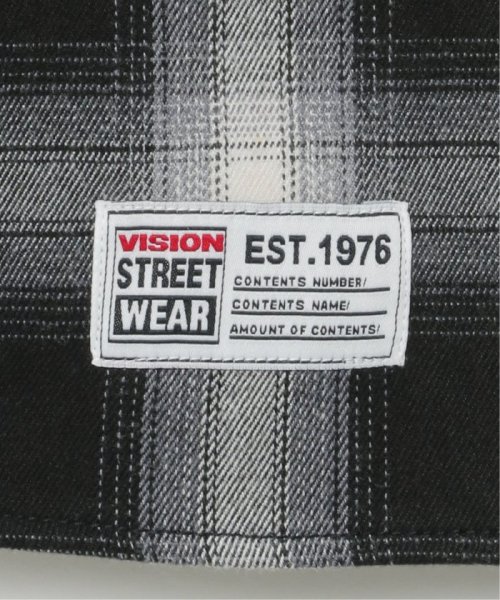 VENCE　EXCHANGE(ヴァンス　エクスチェンジ)/VISION STREET WEAR ヴィジョンストリートウェア チェーン刺繍チェックシャツ/img20