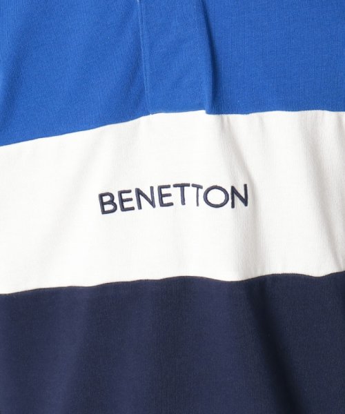 BENETTON (mens)(ベネトン（メンズ）)/カラーブロック長袖ラガーポロシャツ・ユニセックス/img11
