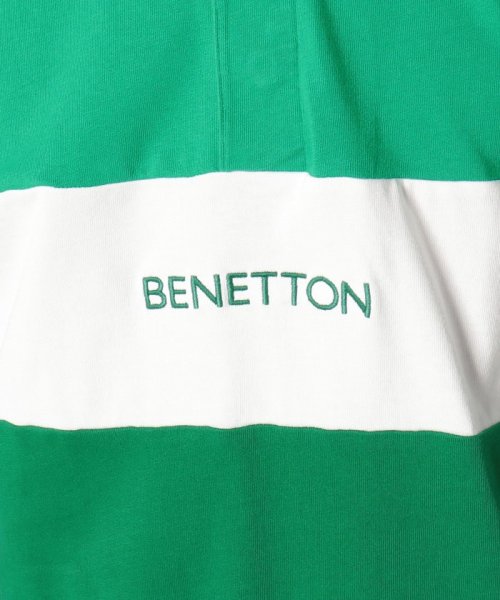BENETTON (mens)(ベネトン（メンズ）)/カラーブロック長袖ラガーポロシャツ・ユニセックス/img24