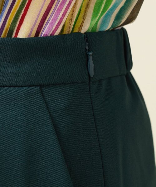 ストレッチウールタックパンツ 