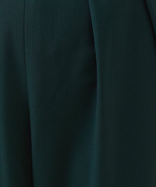 ストレッチウールタックパンツ 