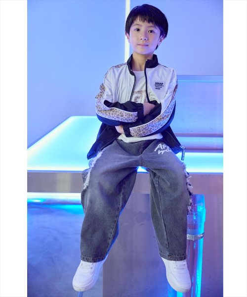 ANAP KIDS(アナップキッズ)/APKダメージデニムパンツ【セットアップ着用可】/img06