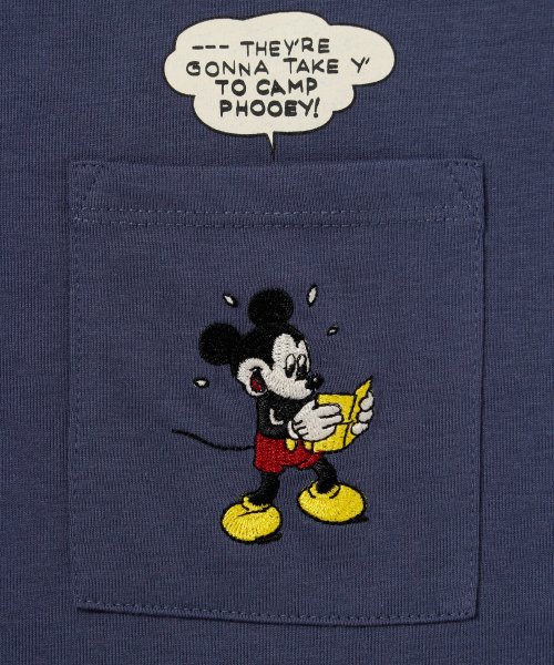 DISNEY(DISNEY)/【DISNEY/ディズニー】天竺長袖プリントＴシャツ/img01