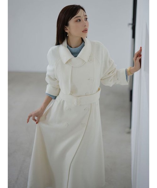 セール】エアリーウールトレンチコート(505573156) | エイミー  