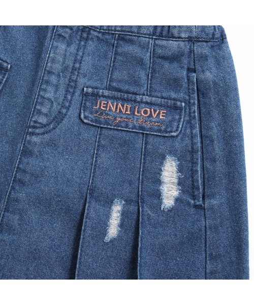 JENNI love(ジェニィラブ)/【ウエスト調整可能】ダメージデニムプリーツスカート/img21