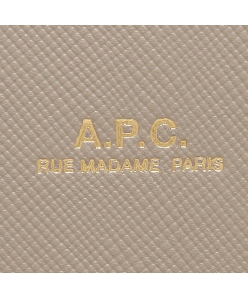 A.P.C.(アーペーセー)/アーペーセー ショルダーバッグ ハーフムーン グレー レディース APC PXBJQ F61048 LAK/img08