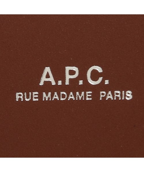 A.P.C.(アーペーセー)/アーペーセー ショルダーバッグ ネックポーチ クロスボディバッグ ミニバッグ ブラウン メンズ レディース APC PXBMW H63043 CAD/img08