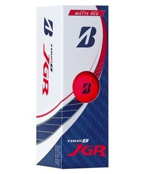 BRIDGESTONE(ブリヂストン)/2023　TOUR B　JGR　マットレッド（3球入り）/img01