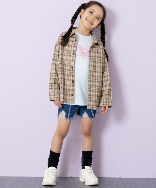 ANAP KIDS(アナップキッズ)/ボックスチェックシャツ/img05