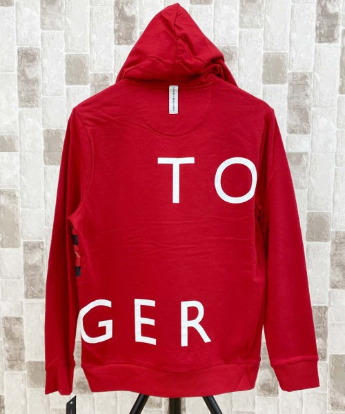 TopIsm(トップイズム)/TOMMY HILFIGER トミー ヒルフィガー ビッグロゴ スウェットパーカー フーディ プルオーバー パーカー メンズ トップス 長袖/img17