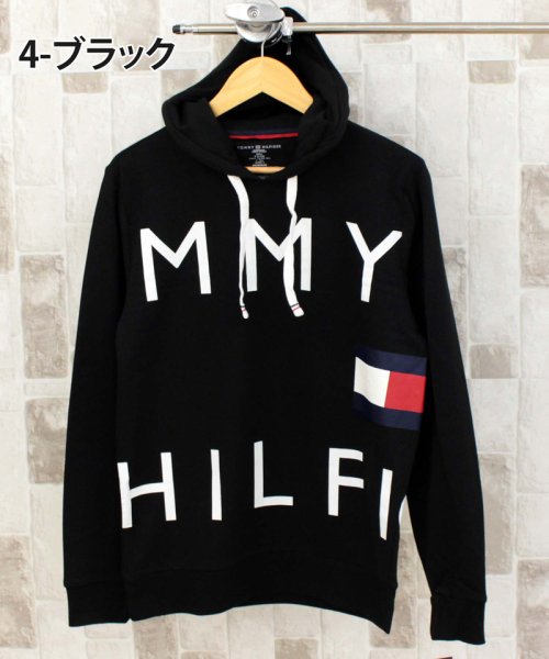 TopIsm(トップイズム)/TOMMY HILFIGER トミー ヒルフィガー ビッグロゴ スウェットパーカー フーディ プルオーバー パーカー メンズ トップス 長袖/img22