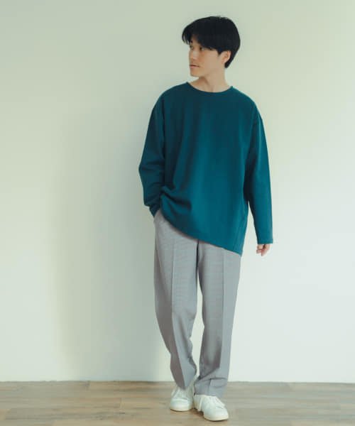 ITEMS URBANRESEARCH(アイテムズアーバンリサーチ（メンズ）)/ストレッチ×ウォッシャブル裏キモウスラックス/img27