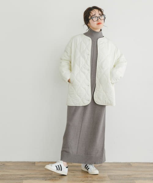 ITEMS URBANRESEARCH(アイテムズ アーバンリサーチ（レディース）)/中綿キルティングミドルジャケット/img12