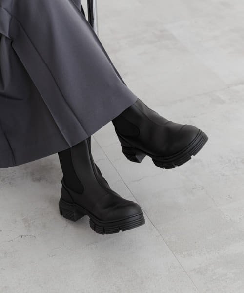 GANNI　Recycled Rubber City Boot 予めご了承ください