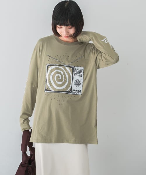 URBAN RESEARCH(アーバンリサーチ)/GANNI　TV Long Sleeve T－shirts/img01