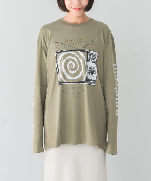 URBAN RESEARCH(アーバンリサーチ)/GANNI　TV Long Sleeve T－shirts/img05