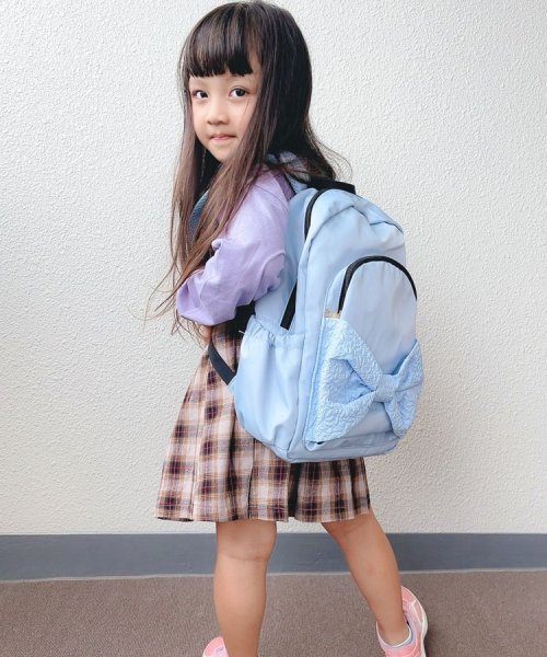 SHOO・LA・RUE(Kids) (シューラルーキッズ)/異素材リボンリュック/img12