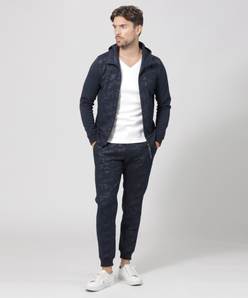 【Safari Lounge別注】ダンボールカモフラエンボスパーカ Safari