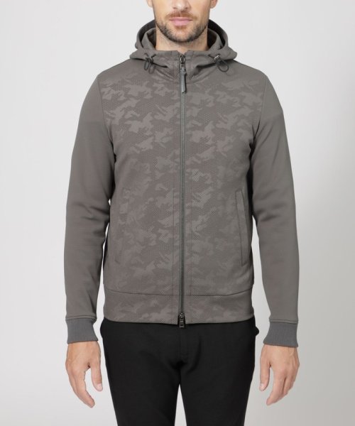 【Safari Lounge別注】ダンボールカモフラエンボスパーカ Safari