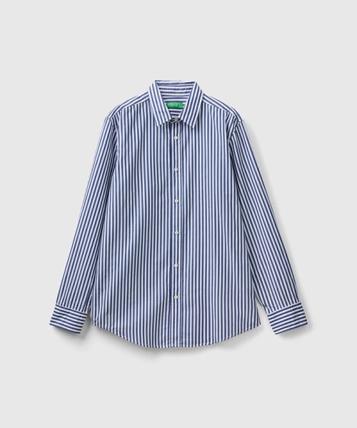 BENETTON (mens)(ベネトン（メンズ）)/総柄長袖ポプリンシャツ/img13