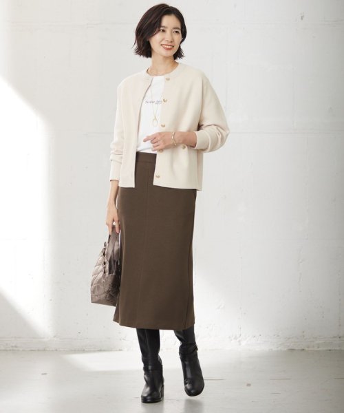 J.PRESS LADIES（LARGE SIZE）(J．プレス　レディス（大きいサイズ）)/【洗える】VIS/PE ROME ニット カーディガン/img08