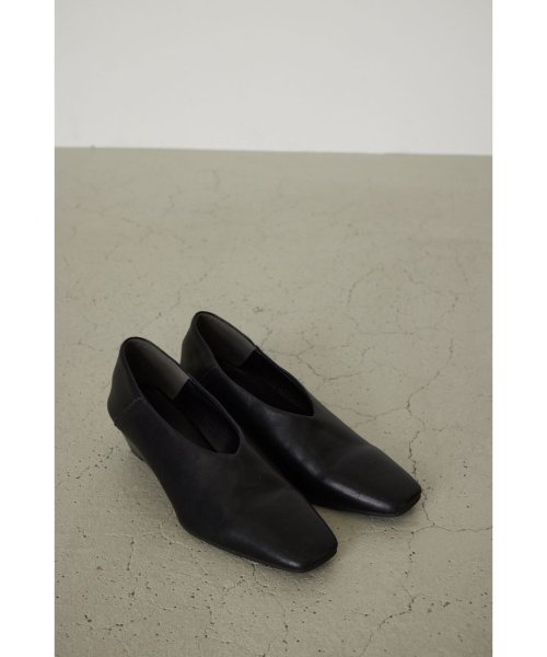 RIM.ARK(リムアーク)/Angled heel square shoes/img06