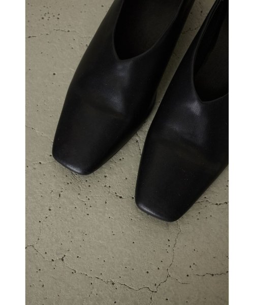 RIM.ARK(リムアーク)/Angled heel square shoes/img09