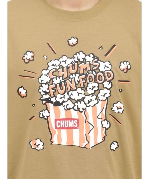 CHUMS(チャムス)/FLAME RETARDANT CHUMS POPCORN T－SHIRT (フレーム リターダント ポップコー)/img07