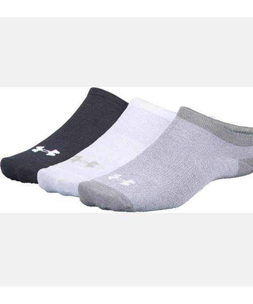 UNDER ARMOUR(アンダーアーマー)/UA WOMENS 3P NO SHOW SOCKS/img01