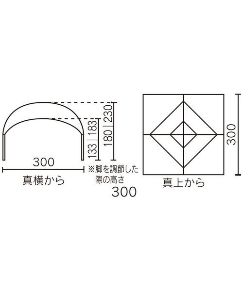 Coleman(Coleman)/パーティーシェードライト/300 （グリーン/ベージュ）/img04