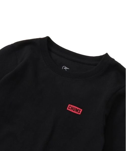 CHUMS(チャムス)/Kid's Booby Logo L/S T－Shirt (キッズ ブービーロゴ L/S Tシャツ)/img03