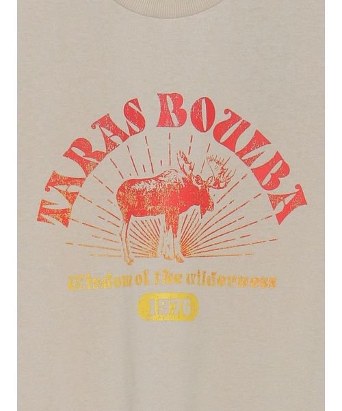 TARAS BOULBA(タラスブルバ)/ヘビーコットンプリントTシャツ（ヘラジカ）/img05