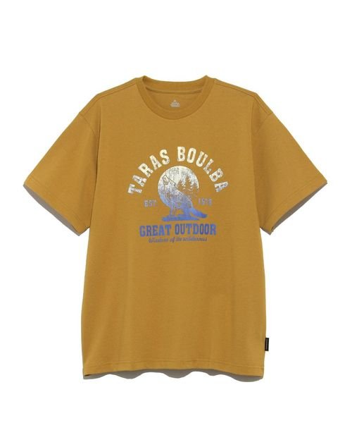 TARAS BOULBA(タラスブルバ)/ヘビーコットンプリントTシャツ（コヨーテ）/img01