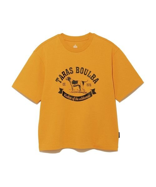 TARAS BOULBA(タラスブルバ)/レディース ヘビーコットンプリントTシャツ（ドッグ）/img01