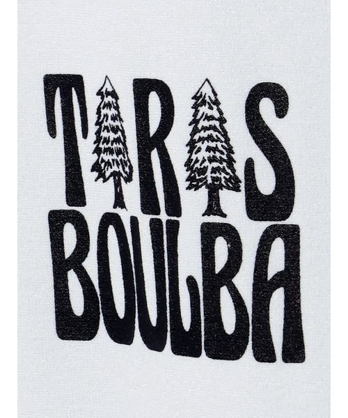 TARAS BOULBA(タラスブルバ)/ジュニア PE天竺プリントTシャツ（ロゴ背景）/img02